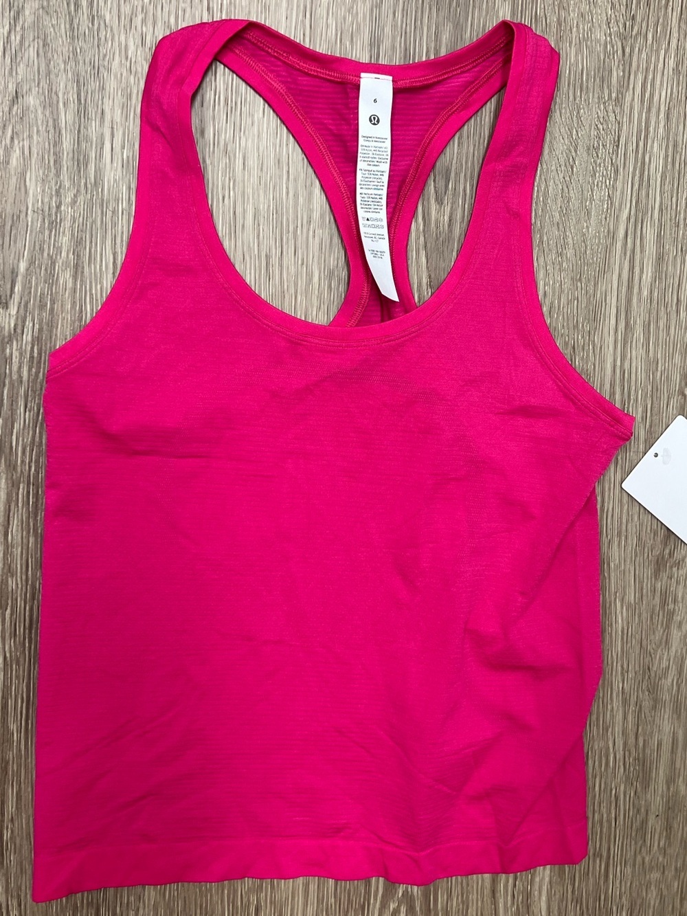 Lululemon Racerback Tank NWT 6 Jeweled Magenta